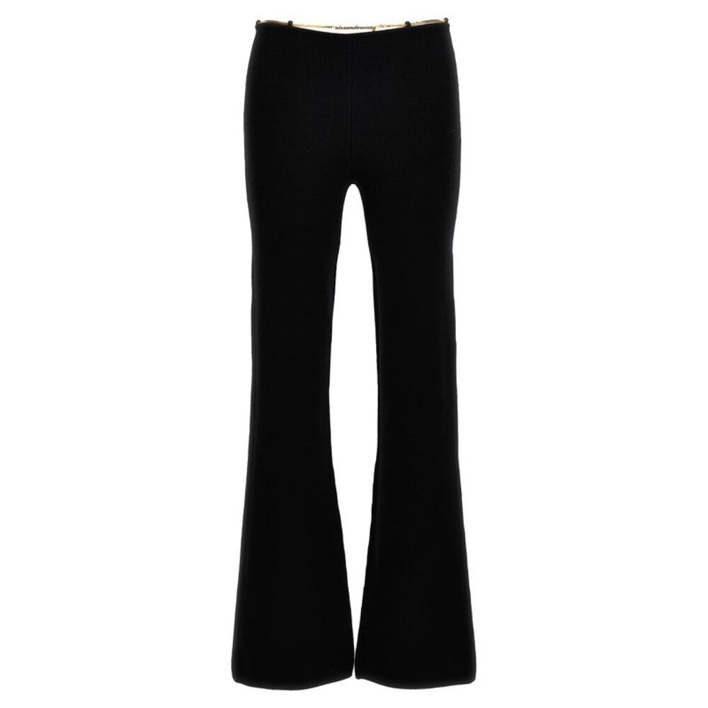 Alexander Wang Black Wool Casual Women's Pants